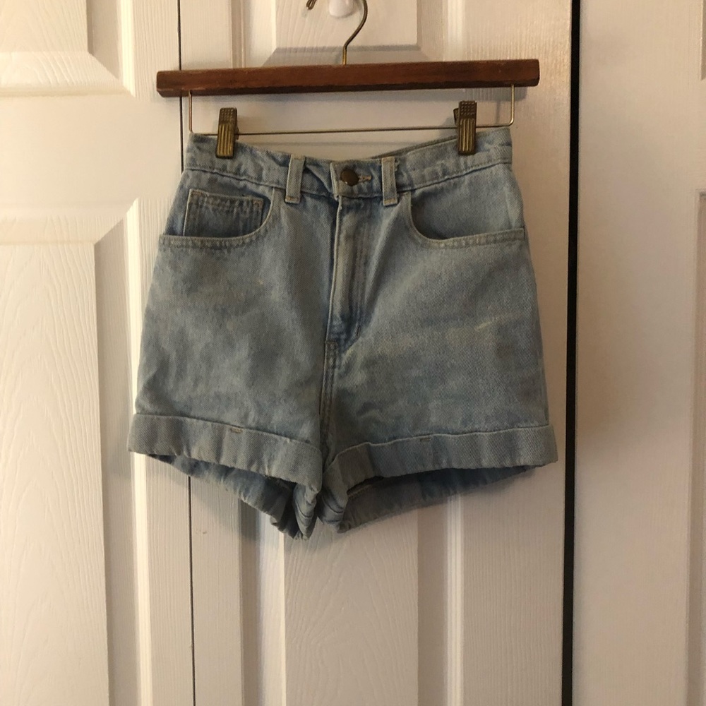 American apparel mom shorts